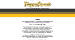 Desktop Screenshot of flaggen-server.de